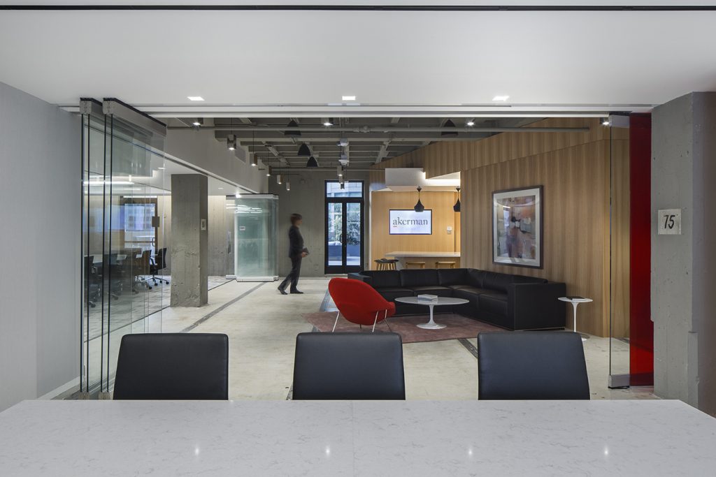 akerman llp office seating area